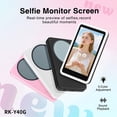 thumbnail image 2 of Magnetic Phone Vlog Selfie Monitor Screen, Adjustable LED Fill Light, 3000K-6500K Color Temperature, Professional Video Lighting for Smartphone, 2 of 8