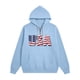 thumbnail image 3 of WILLBEST Sudadera Deportiva para Hombre, Sudadera con Capucha y Media Cremallera Estampada, Ligera, Deportiva, para Uso Informal y Entrenamiento Al Aire Libre, Cómoda Chica, 3 of 3
