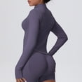 thumbnail image 7 of Abomasnow Women's Workout Jackets Zip Up Long Sleeve Mock Neck Athletic Jackets Casual Breathable Running Yoga Workout Jackets with Thumb Holes, 7 of 7