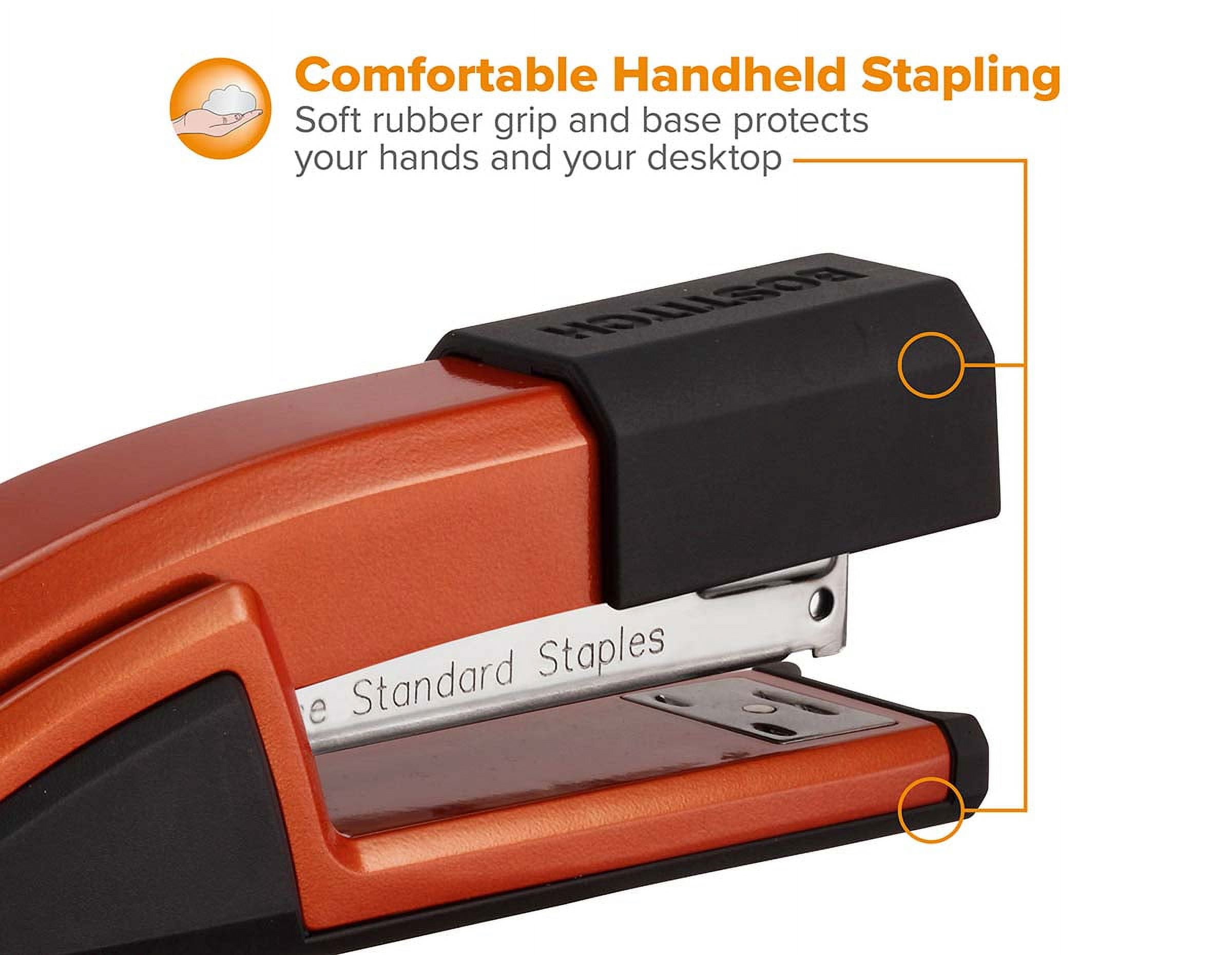 Bostitch Epic Desktop Stapler with Built-in Remover, Orange