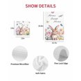 thumbnail image 7 of Easter Kitchen Dish Towels for Drying Dishes Set of 2, Spring Watercolor Tulip Butterfly Flower Plant Waffle Weave Microfiber Hand Tea Bathroom Towels Quick Dry & Absorbent Towel 15.7x23.6, 7 of 7