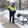thumbnail image 2 of Plastic Snow Shovel Large Scalable Detachable Snow Removal Tool for Home Yard Driveway, 2 of 7