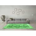 thumbnail image 3 of Ahgly Company Indoor Rectangle Oriental Emerald Green Traditional Area Rugs, 5' x 7', 3 of 4