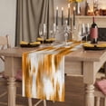 thumbnail image 2 of Table Runners 72 Inches Long Dress Scarves, Orange Grey Farmhouse Kitchen Table Runner, Coffee Tablerunners, Vintage Minimalist Abstract Gradient Art 14x72 Inch, 2 of 9