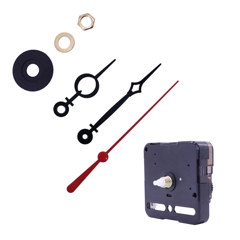 Quartz Clock Movement Mechanism Hands Wall Repair Tool Parts Silent DIY Kit US ! 