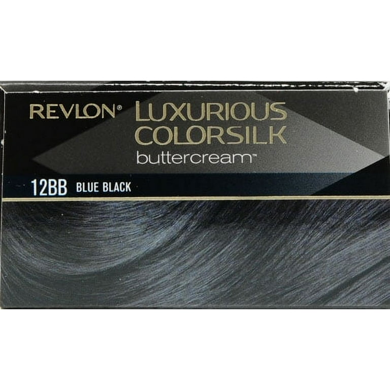 Revlon luxurious colorsilk deals buttercream blue black