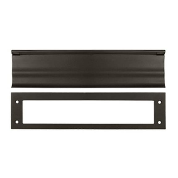 Heavy Duty Mail Slot, Oil Rubbed Bronze - Solid