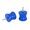 Blue, variant on Motorcycle Passenger Rear-Seat Backrest Heightening Riser-Pads for TMAX530 2012-2016 Struts Arms Lift Supports
