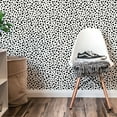 thumbnail image 5 of Tempaper x Novogratz Black & White Scout Removable Peel and Stick Wallpaper, 20.5" x 16.5', 5 of 13