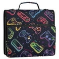 thumbnail image 2 of ALAZA Zipper Binder Game Controller 1.5 inch 3 Ring 500 Sheet Capacity File Folder School Organizer, 2 of 8
