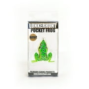 Lunkerhunt Pocket Frog - Topwater Lure - Leopard,1.75in,1/4oz,Soft Baits,Fishing Lures