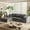 Beige, variant on VFD Modular Sectional Couch in a Box 103" L Shaped Boneless Cloud Couch with Deep Seat, Convertible Sofa Bed for Living Room Bedroom Apartments Dorms, No Assembly Required, Green, Left Facing Chaise