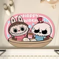 thumbnail image 3 of Labubu Anti-Slip Quick-Drying Diatom Mud Anti-Dirty Bathroom Kitchen Living Room Entrance Home Decoration Anti-Slip Mat Children, 3 of 5