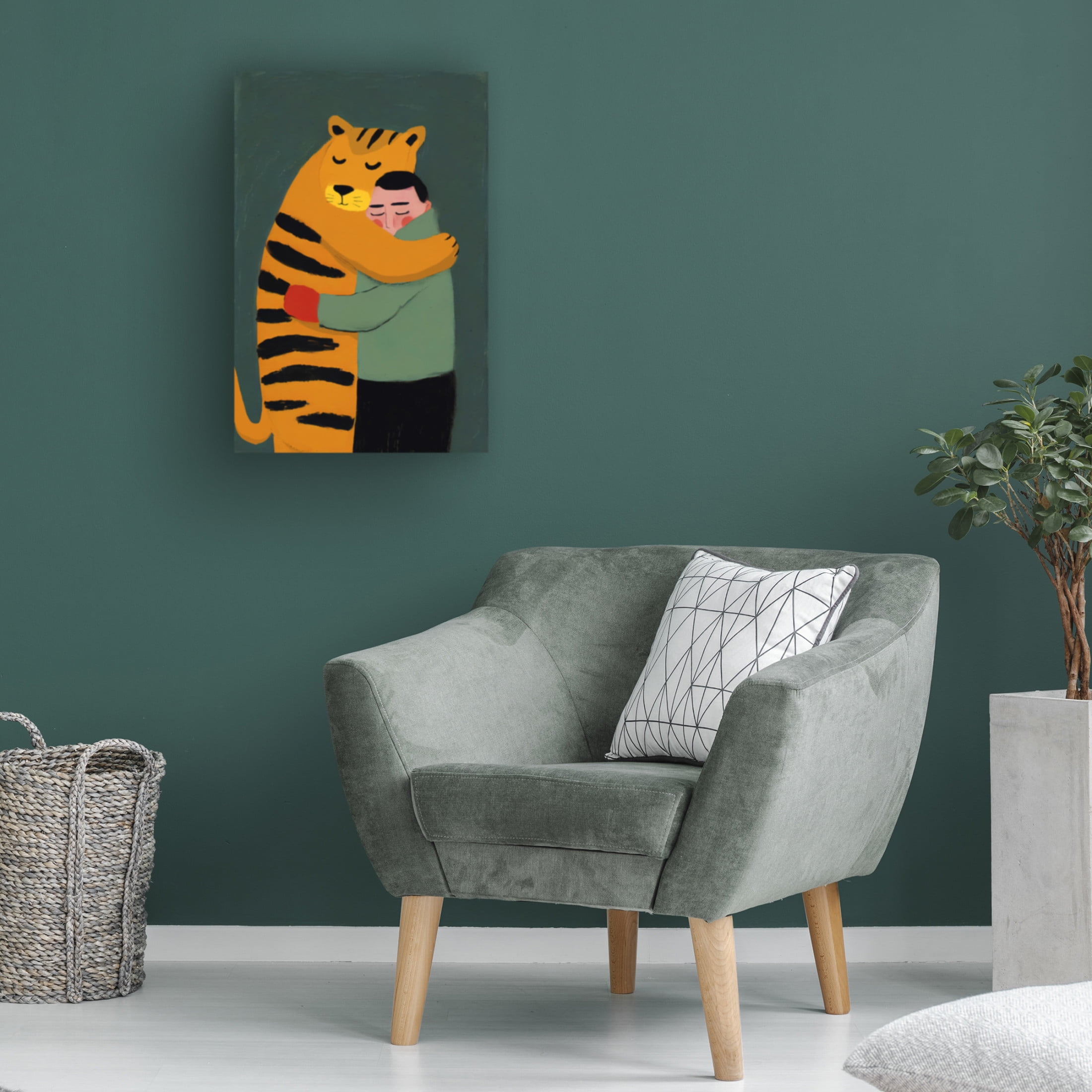 Trademark Fine Art Treechild Dream Team Canvas Wall Art