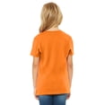 thumbnail image 5 of Daxton Youth Size Short Sleeve Tee Basic Tshirt Tops Packs-Hot Pink,Orange,Celadon-L, 5 of 8