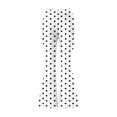 thumbnail image 7 of Women's Pants Petite,Women's Polka Dots Printed Flare Leggings High Waisted Yoga Pants Tummy Control Workout Sports Leggings, 7 of 7