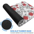 thumbnail image 6 of Long Mouse Pads for Desk,Pioneer Flower Floral Print Pattern Desk Mats on Top Of Desks, Desk Mouse Pad Extra Large with 3mm Non-Slip Base and Stitched Edge for Gaming,Office,Work,Home 47.3"x23.6", 6 of 6