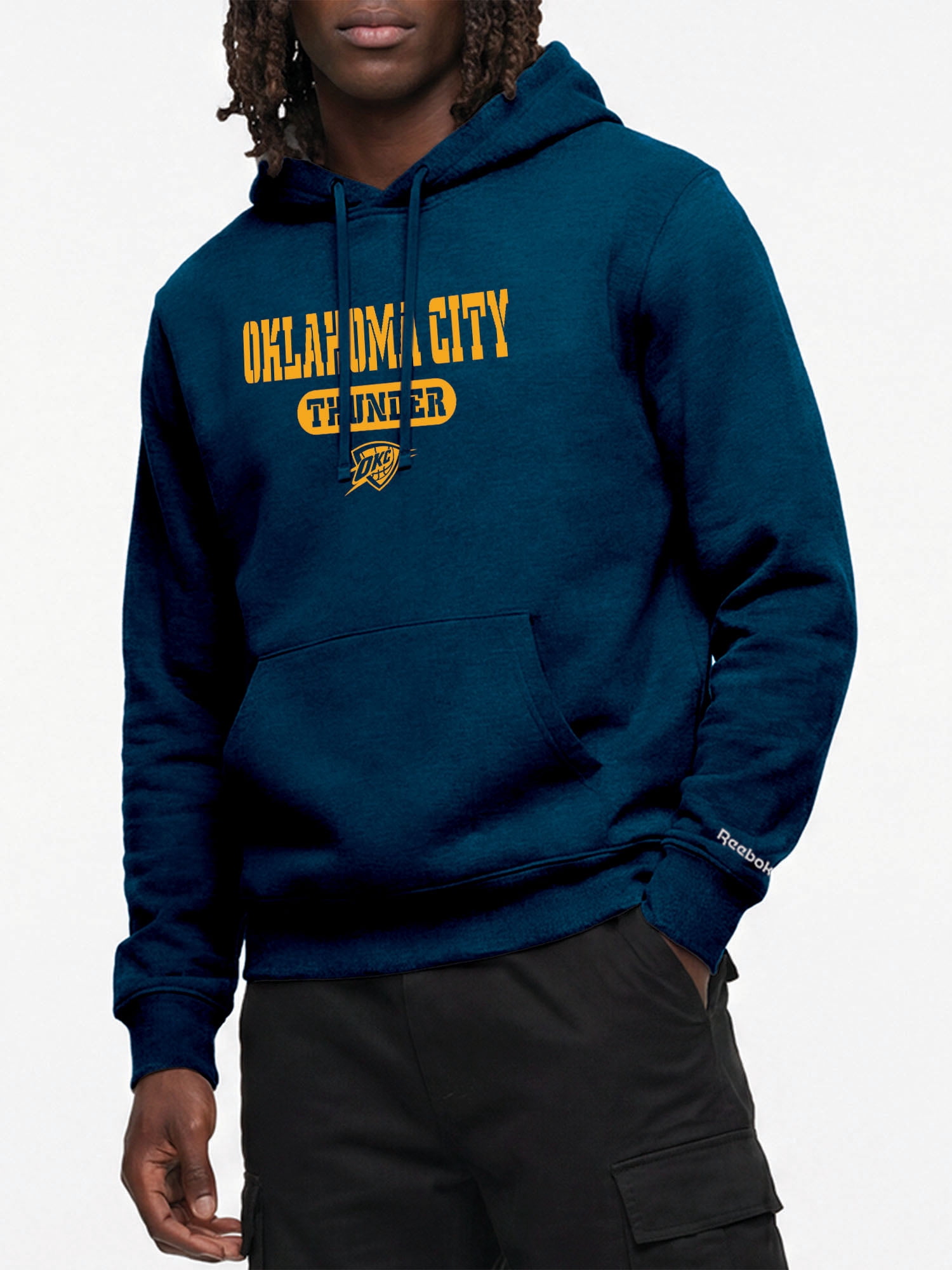 Oklahoma City Thunder Reebok Mens Hooded Sweatshirt