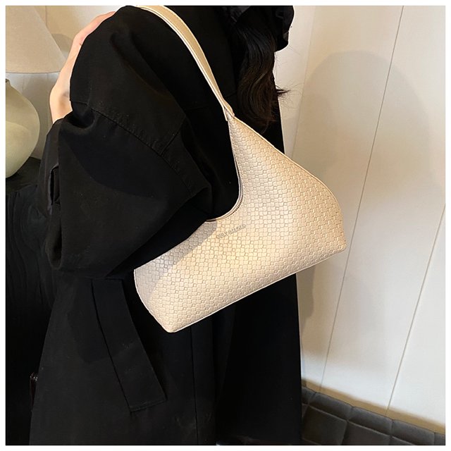 Bolso Hombro Mujeres PU Cuero Gran Capacidad Fashion Cierre Tople Mano