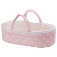 thumbnail image 3 of Adora Adoption Babies Essentials, 8-Piece Adoption Baby Doll Accessories and Bunny Toy includes Pink Bassinet, Ruffled Onesie, Headband, Blanket, and Bottle Birthday Gift For Ages 3+ - It's A Girl, 3 of 5