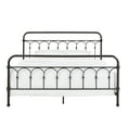 thumbnail image 3 of Chelsea Lane Abingdon Classic Metal King Bed, Dark Bronze, 3 of 7