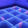 thumbnail image 4 of Espejo de boda luminoso de cristal brillante de lujo con LED, alfombra para pasillo, decoración de escenario, accesorios de 60 x 60 cm, 4 unidades por lote, 4 of 5
