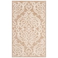 thumbnail image 5 of SAFAVIEH Cottage Toby Swirls Indoor/Outdoor Area Rug Light Beige/Cream, 8' x 11'2", 5 of 7