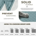 thumbnail image 3 of Sanmadrola Waterproof & Dog Bed Cover Pet Blanket Sofa, Couch Cover Mattress Protector Furniture Protector for Dog, Pet, Cat 68''x82'' Gray Blue, 3 of 6