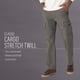 thumbnail image 5 of Pantalón cargo Wrangler Authentics de corte relajado color oliva, 42W x 29L, 5 of 5
