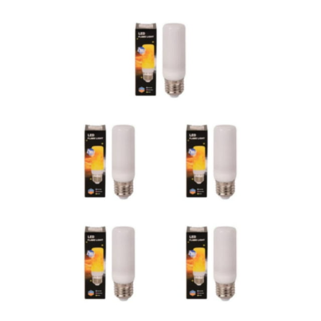 Bombilla de llama LED Cateissary Luz amarilla 3W B22 Type2 NO2