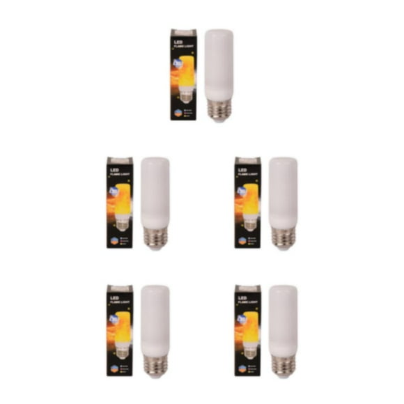 Bombilla de llama LED Cateissary Luz amarilla 3W B22 Type2 NO2