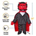 thumbnail image 4 of 25" Devil w/ Light-Up Eyes, Full Body, Ventriloquist Style Puppet, 4 of 6