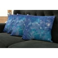thumbnail image 5 of Ambesonne Space Throw Pillow Cover 4 Pack, Planet Star Clusters, 18", Purple Grey Turquoise, 5 of 5