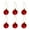 Red, variant on Chmadoxn Christmas Decorations Xmas Tree Ornaments 6 Pcs Of Christmas Ball Ornaments Shatterproof Christmas Decorations Christmas Tree Wedding Party Decorations Ball, 6cm Christmas Gifts