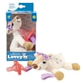 thumbnail image 1 of Chupete y soporte mordedor Dr. Brown's Baby Lovey venado suave peluche rosa 100% silicona 0+ meses, 1 of 3