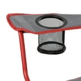 thumbnail image 5 of Ozark Trail Oversized Quad Folding Outdoor Camp Chair - Brilliant Red, 5 of 11
