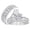 Men's Size 8 & Women's Size 6, variant on Wedding Ring Sets His and Hers 3Pcs 925 Sterling Silver 5A CZ Rings Set for Couples Engagaement Ring Set Size 9&7