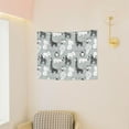 thumbnail image 4 of Bingfone African Animals Tapestry Wall Hanging Decor For Living Room Bedroom Dorm Classroom Office Decor 29x37 Inch, 4 of 9