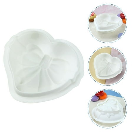 Worgeous Hemoton Silicone Baking Mold Heart Shape Mousse Cake Mold for Kitchen