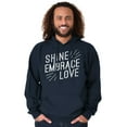 thumbnail image 5 of Shine Embrace Autistic Awareness Hoodie Sweatshirt Women Men Brisco Brands S, 5 of 6