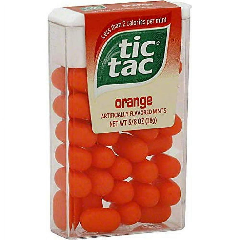 Tic Tacs Orange Flavor - 24 count - Walmart.com