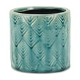 thumbnail image 2 of Cheungs 5775S 4.5 x 4.25 in. Arzati Pot, Turquoise, 2 of 5