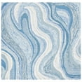 thumbnail image 6 of SAFAVIEH Soho Stanice Abstract Runner Rug, Blue/Ivory, 2'3" x 8', 6 of 10