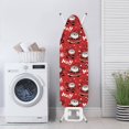 thumbnail image 3 of HELLHERO Ironing Board Cover Breathable Replacement 3 Fasteners Ironing Cover Protector Dustproof Covers, Father Christmas, 3 of 5