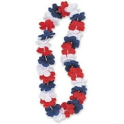 40" Patriotic Red, White, And Blue Flowe