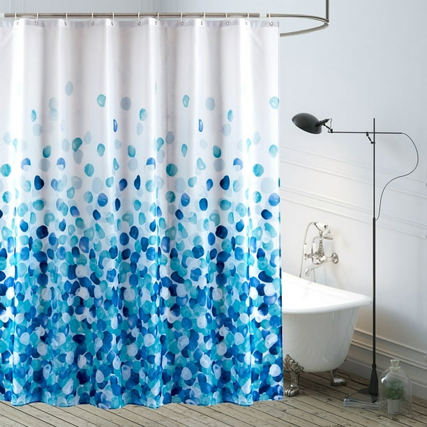 NEWEEN Shower Curtain 72 x 78 Polyester Waterproof Heavy Duty Shower