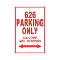 thumbnail image 1 of MAZDA 626 Parking Only All Others Will Be Towed Ridiculous Funny Novelty Garage Aluminum Sign 12"x18" Plate, 1 of 1