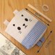 thumbnail image 2 of 5 Pcs Cute Wall Hanging Storage Bag Over Door Closet Organizer Box Linen Farbric Hanging Pocket Organizer Bag For Bedroom, Bathroom, 2 of 5
