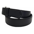 thumbnail image 2 of Cinturon De Piel Bufalo Color Negro Talla 34, 2 of 4