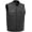 Black White, variant on First Mfg Co - Sharp Shooter - Men's Motorcycle Biker Riding Leather Vest - Black Brown - 2X Large